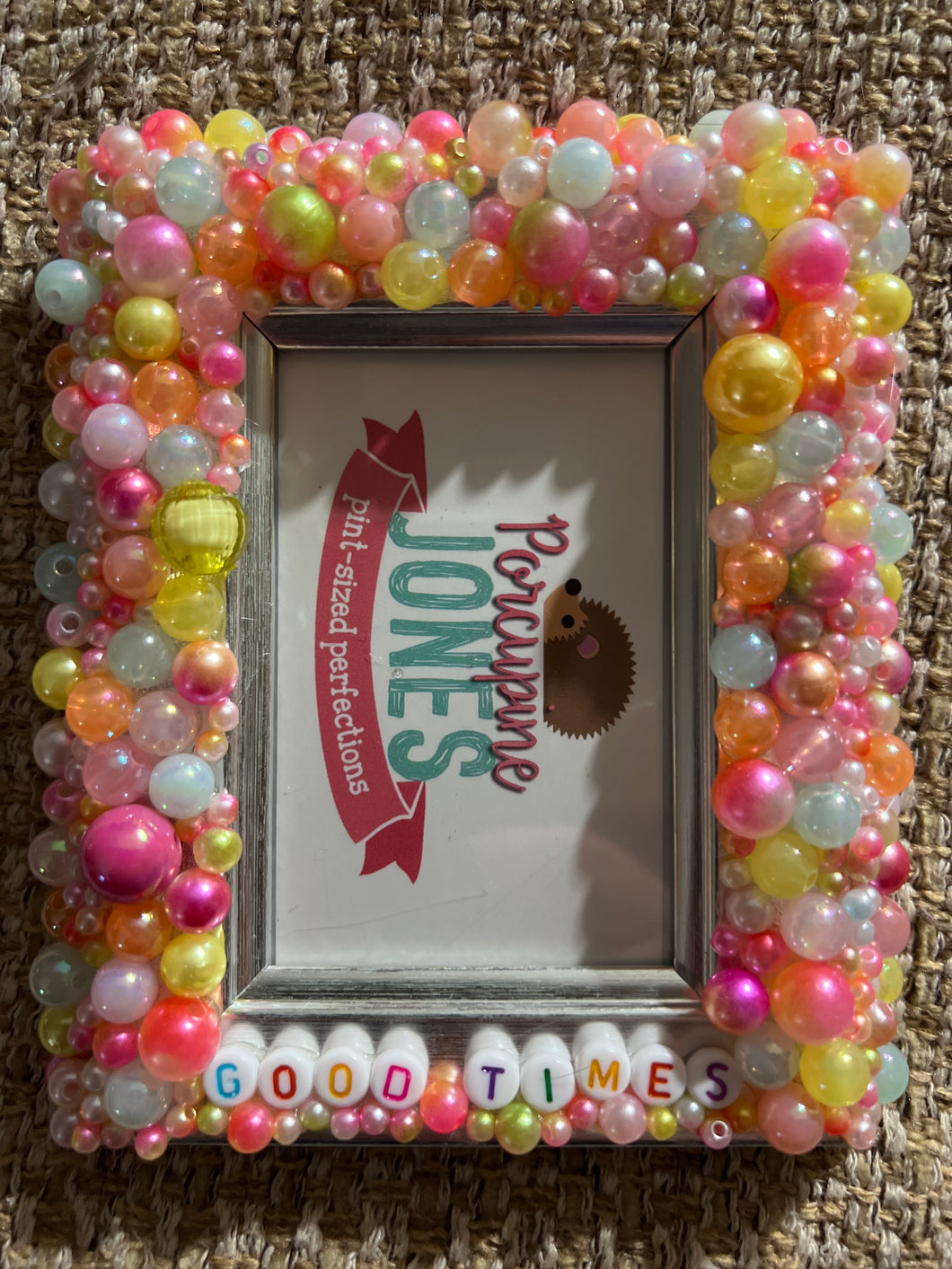 Beaded Picture Frame