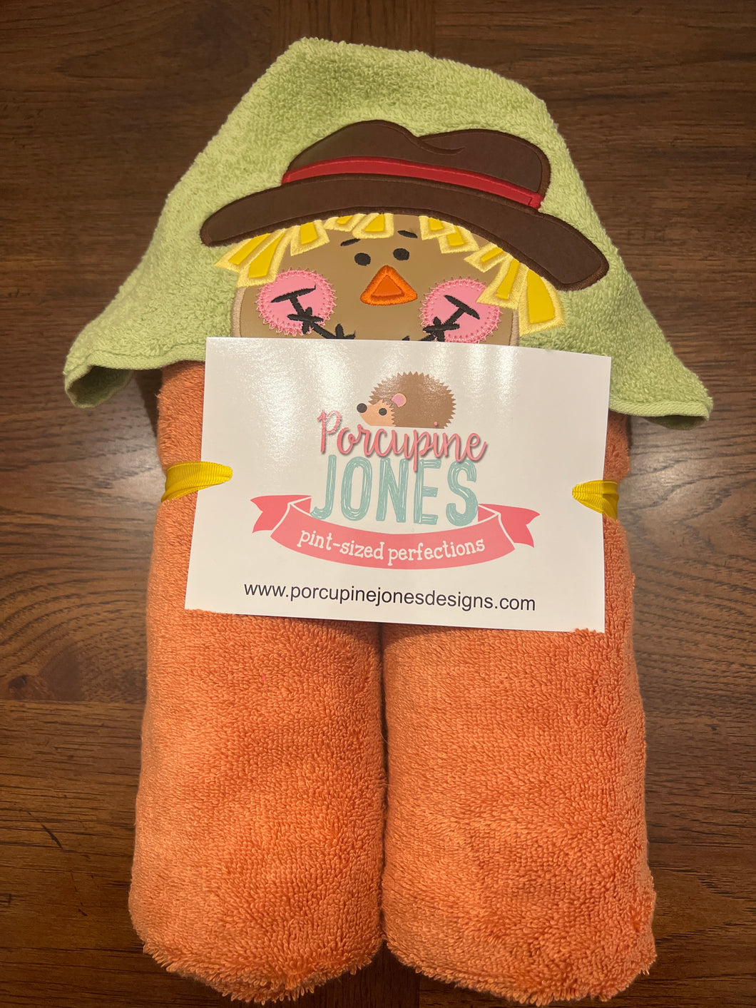 Scarecrow Hooded Towel