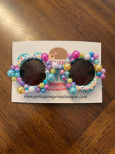 Load image into Gallery viewer, Beaded Glam Youth Sunglasses
