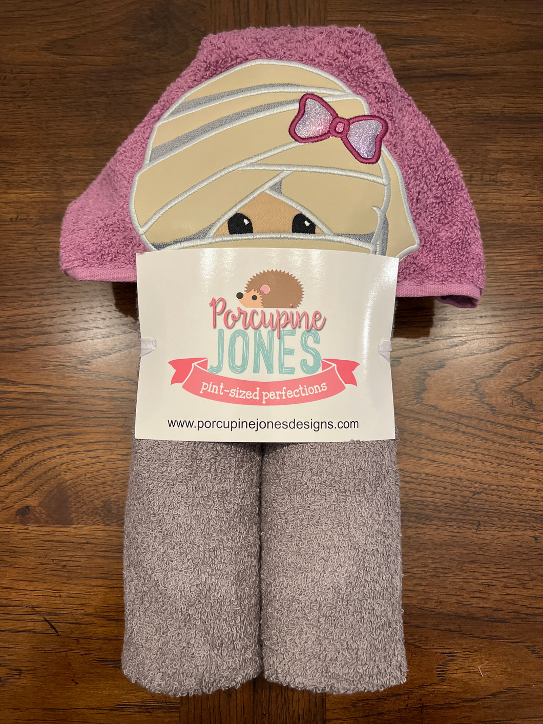 Mummy (Girl) Hooded Towel
