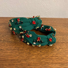 Load image into Gallery viewer, Christmas Knot Headband
