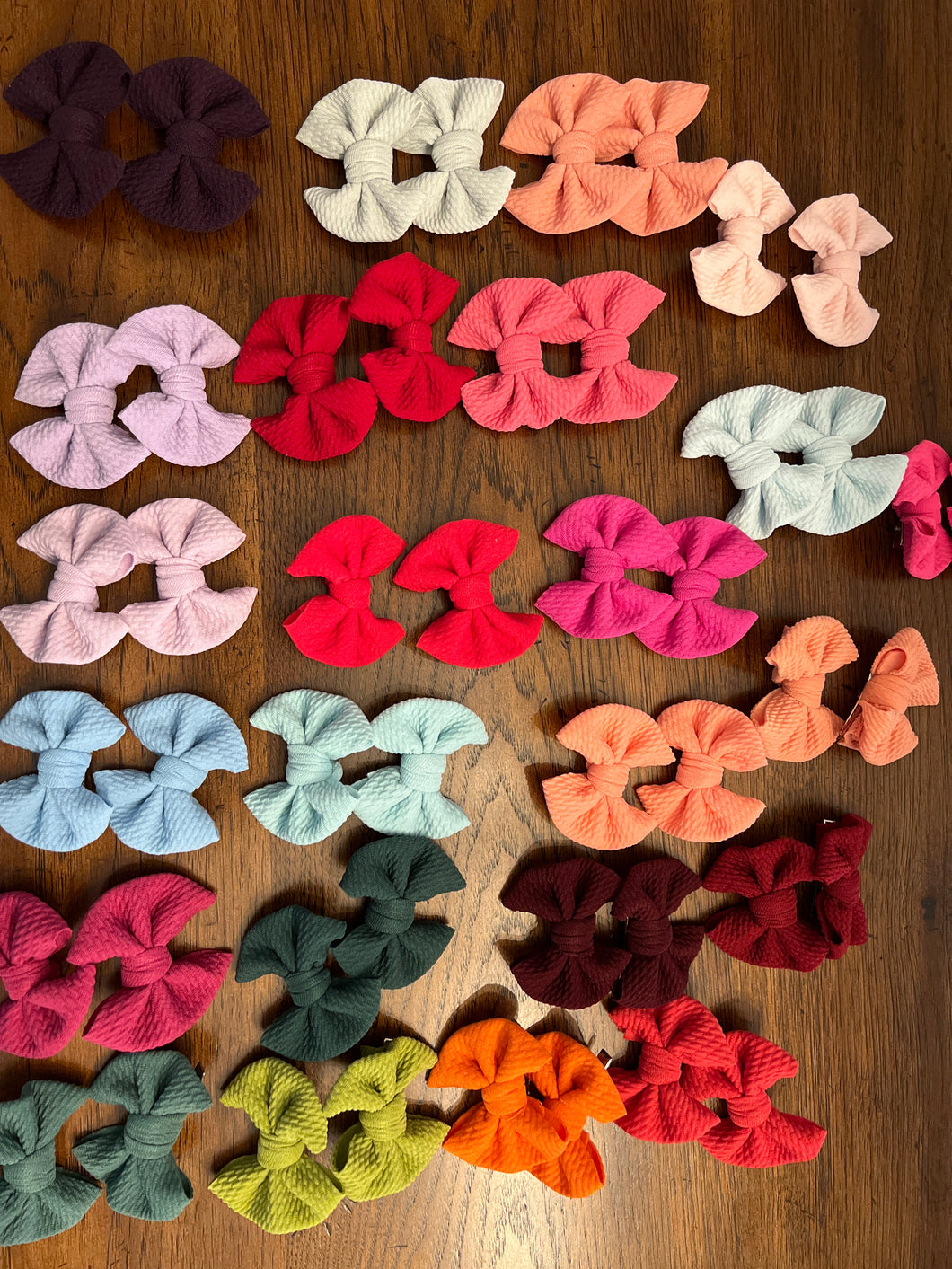 Pigtail Bows (set of 2)