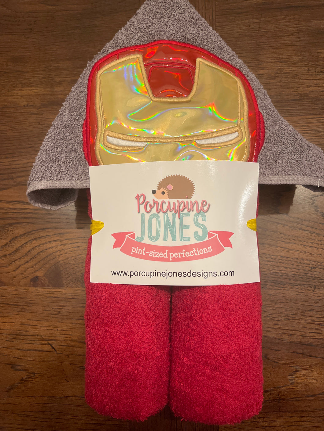 Iron Man Hooded Towel