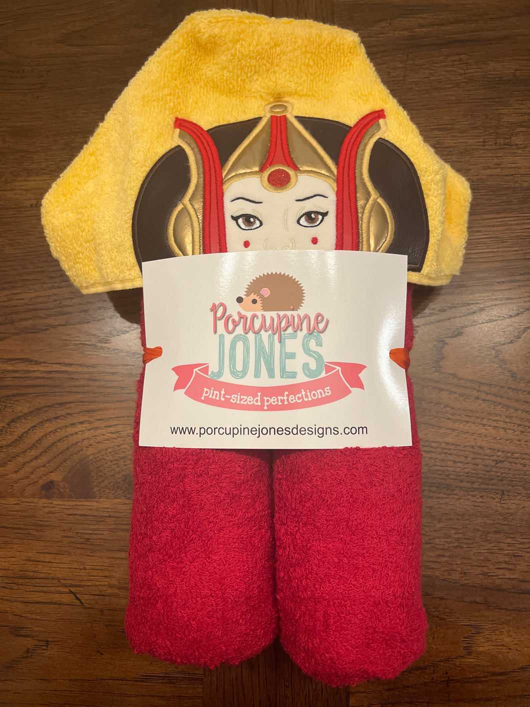 Queen Amidala Hooded Towel