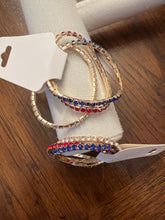 Load image into Gallery viewer, Patriotic Sparkle Bracelet
