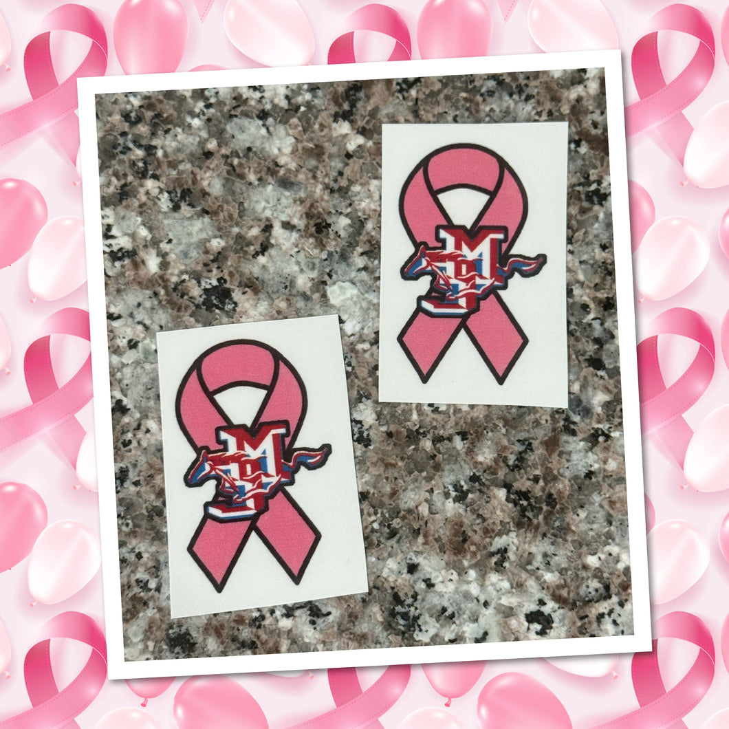 MCS Pink Out Temp Tattoos