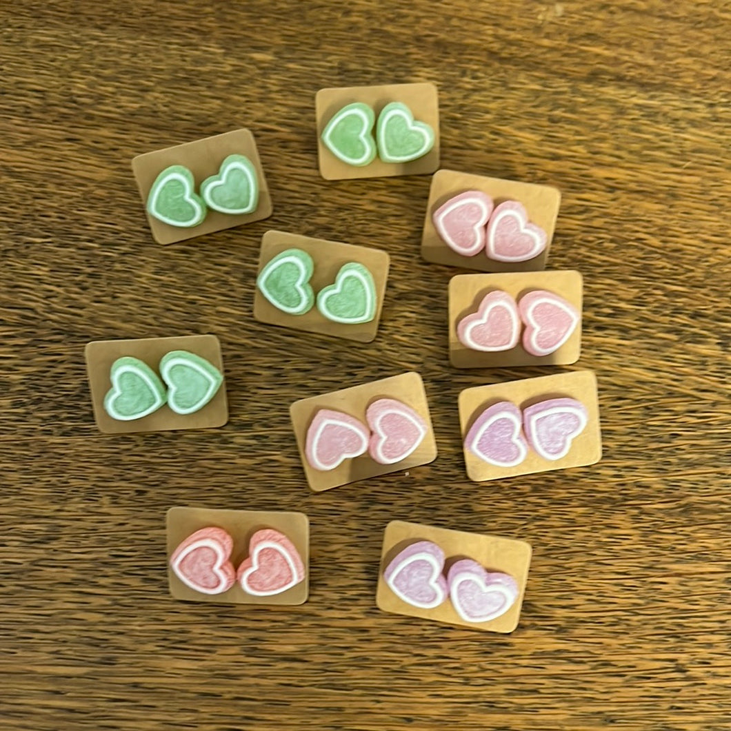 Heart Candy Studs