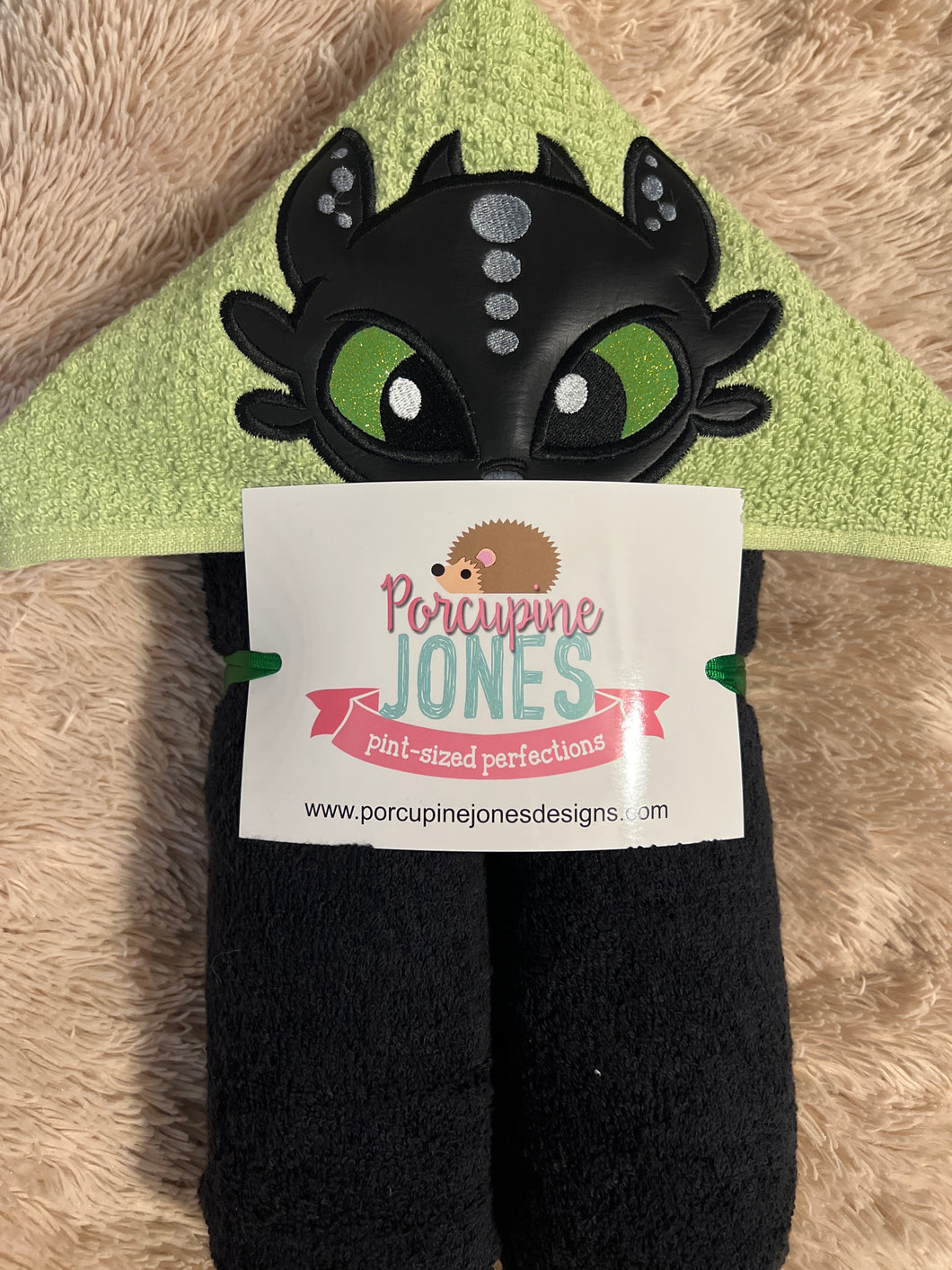 Toothless Hooded Towel