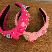 Load image into Gallery viewer, Clear Heart Headband

