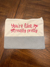 Load image into Gallery viewer, Sueded Zipper Bag
