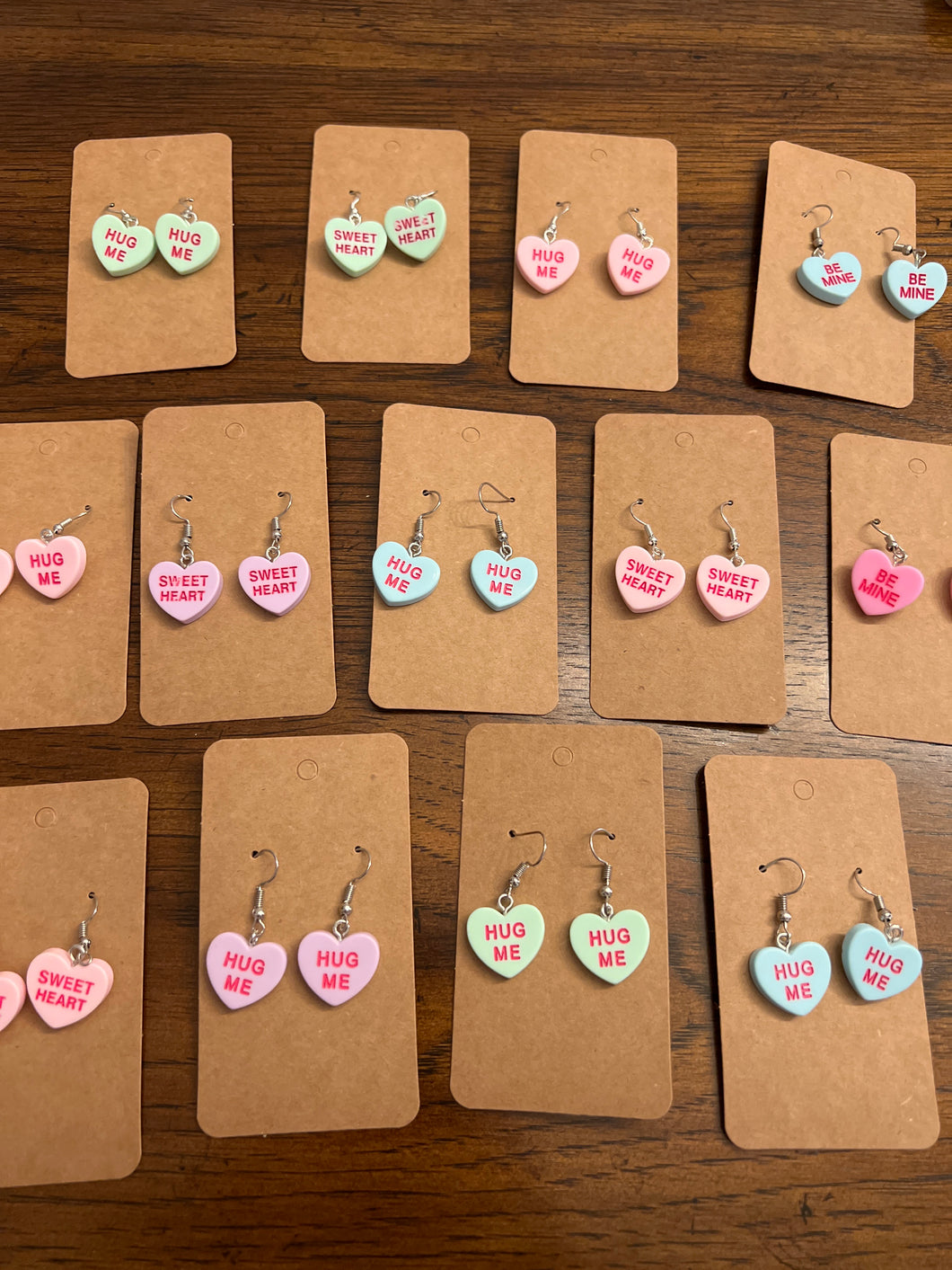 Conversation Heart Dangle ER