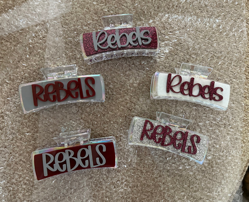 Rebels Claw Clips (assorted)