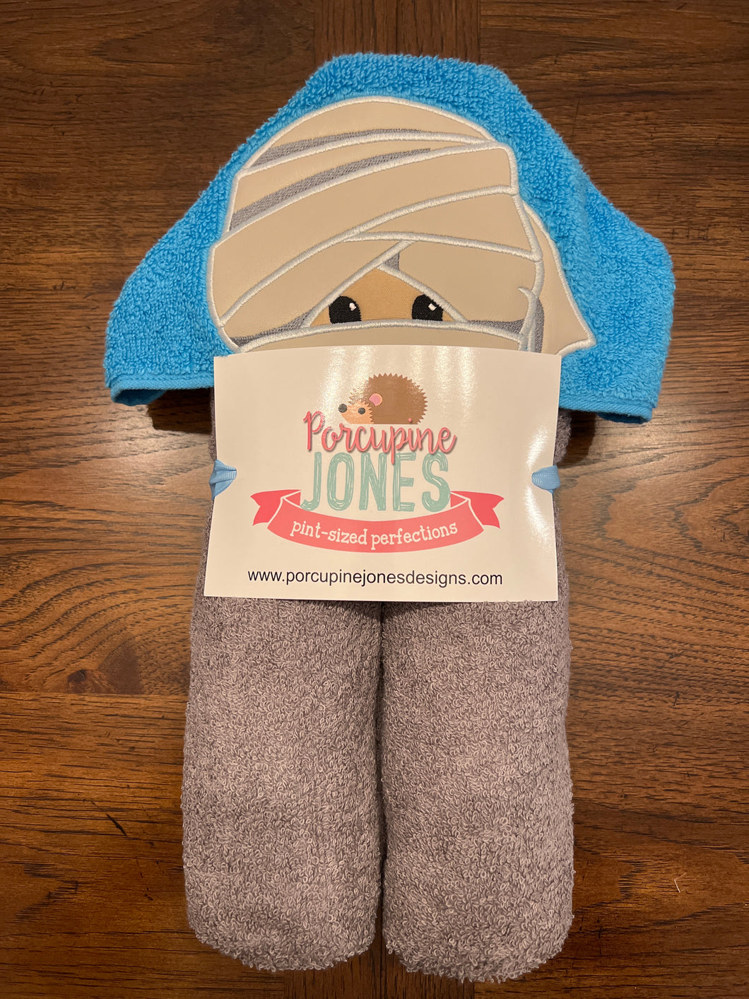 Mummy (Boy) Hooded Towel