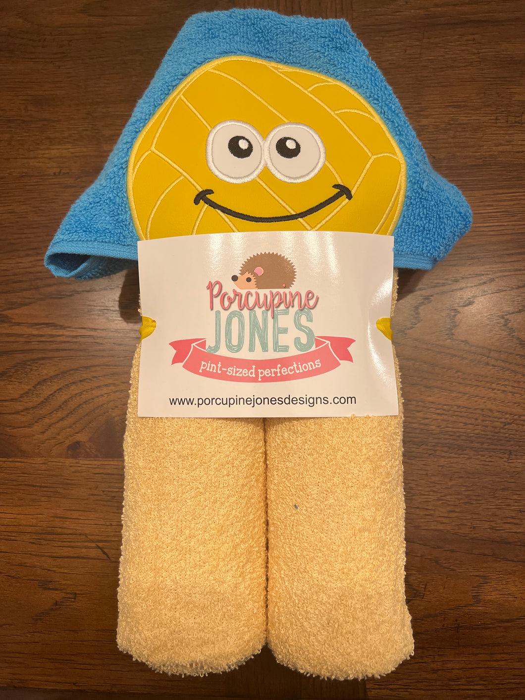 Volleyball Boy Hooded Towel