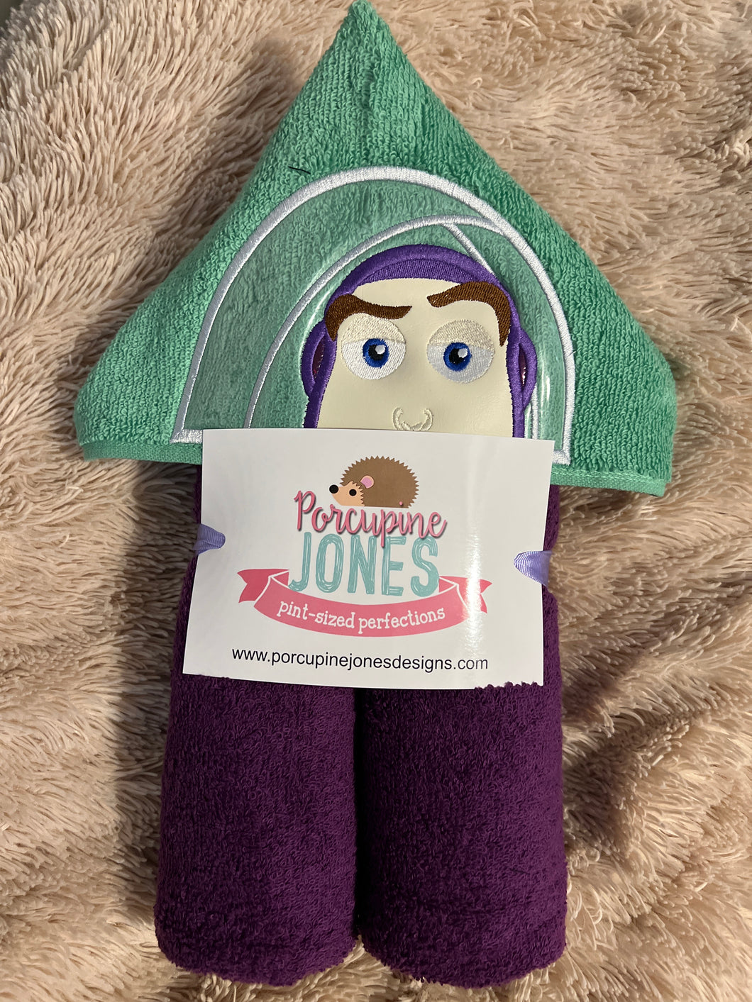 Buzz Lightyear Hooded Towel