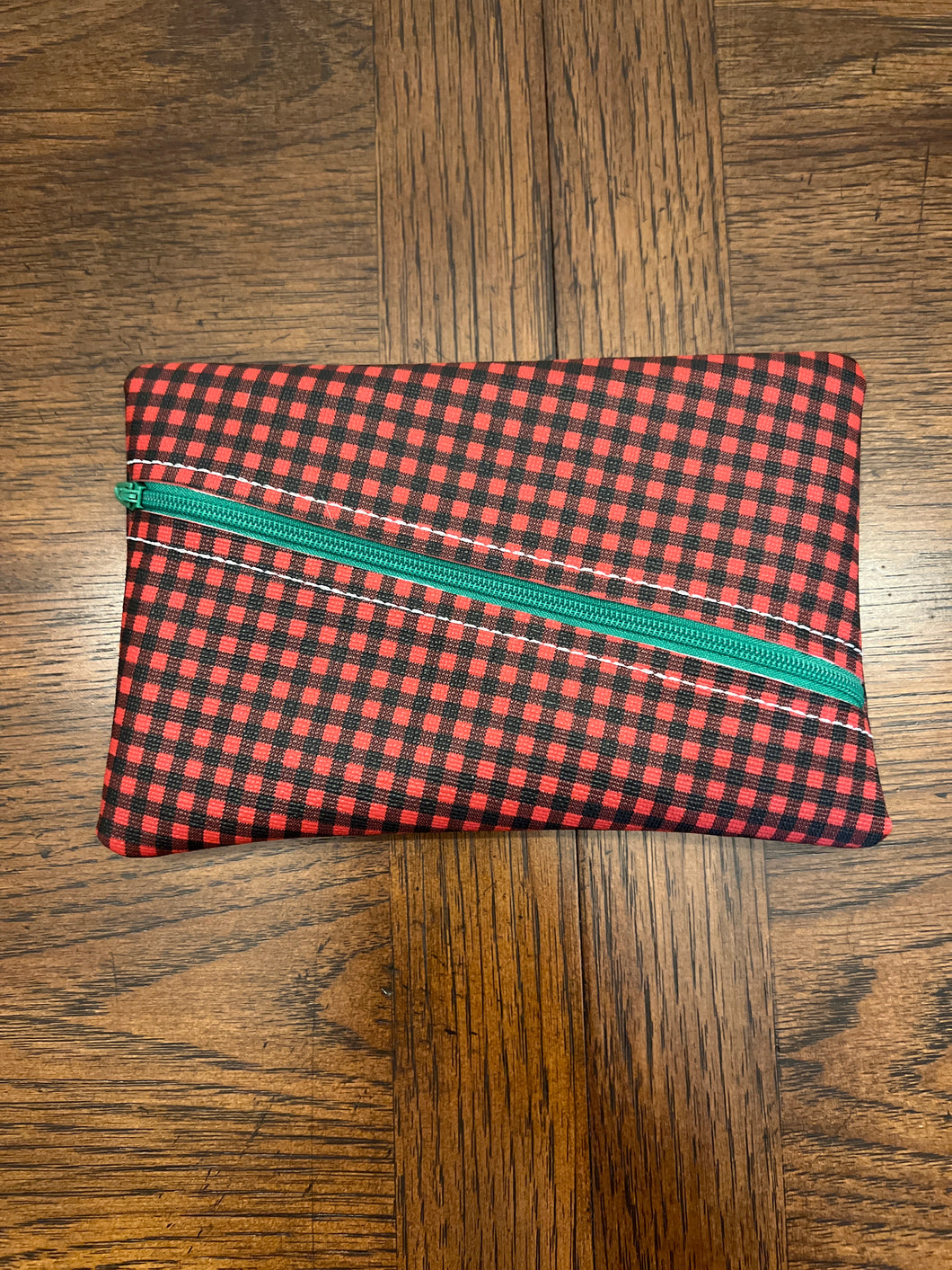 Diagonal Zipper Pouch