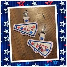 Load image into Gallery viewer, MCS Megaphone Keychain
