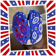 Load image into Gallery viewer, Football Knot Headband

