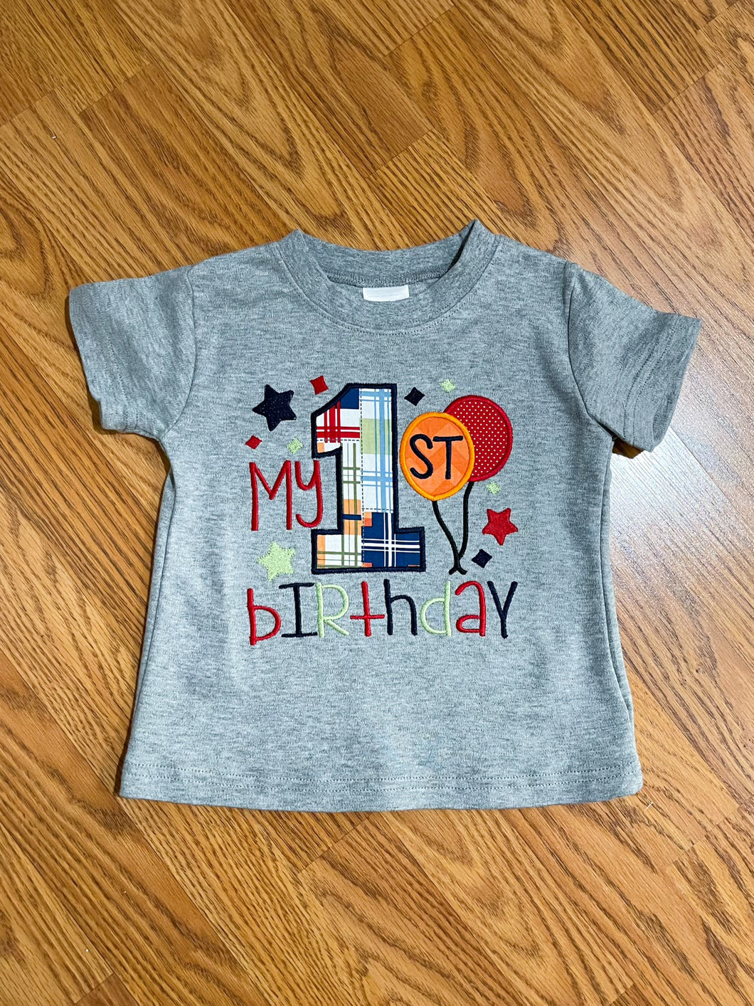 My 1st Bday Boy Shirt