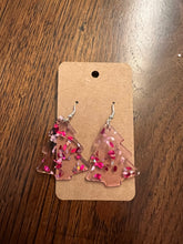 Load image into Gallery viewer, Christmas Tree Acrylic Earrings
