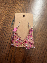 Load image into Gallery viewer, Christmas Tree Acrylic Earrings
