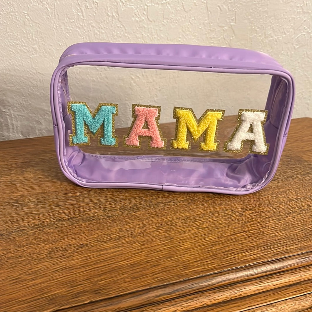 Letter Cosmetic Bag