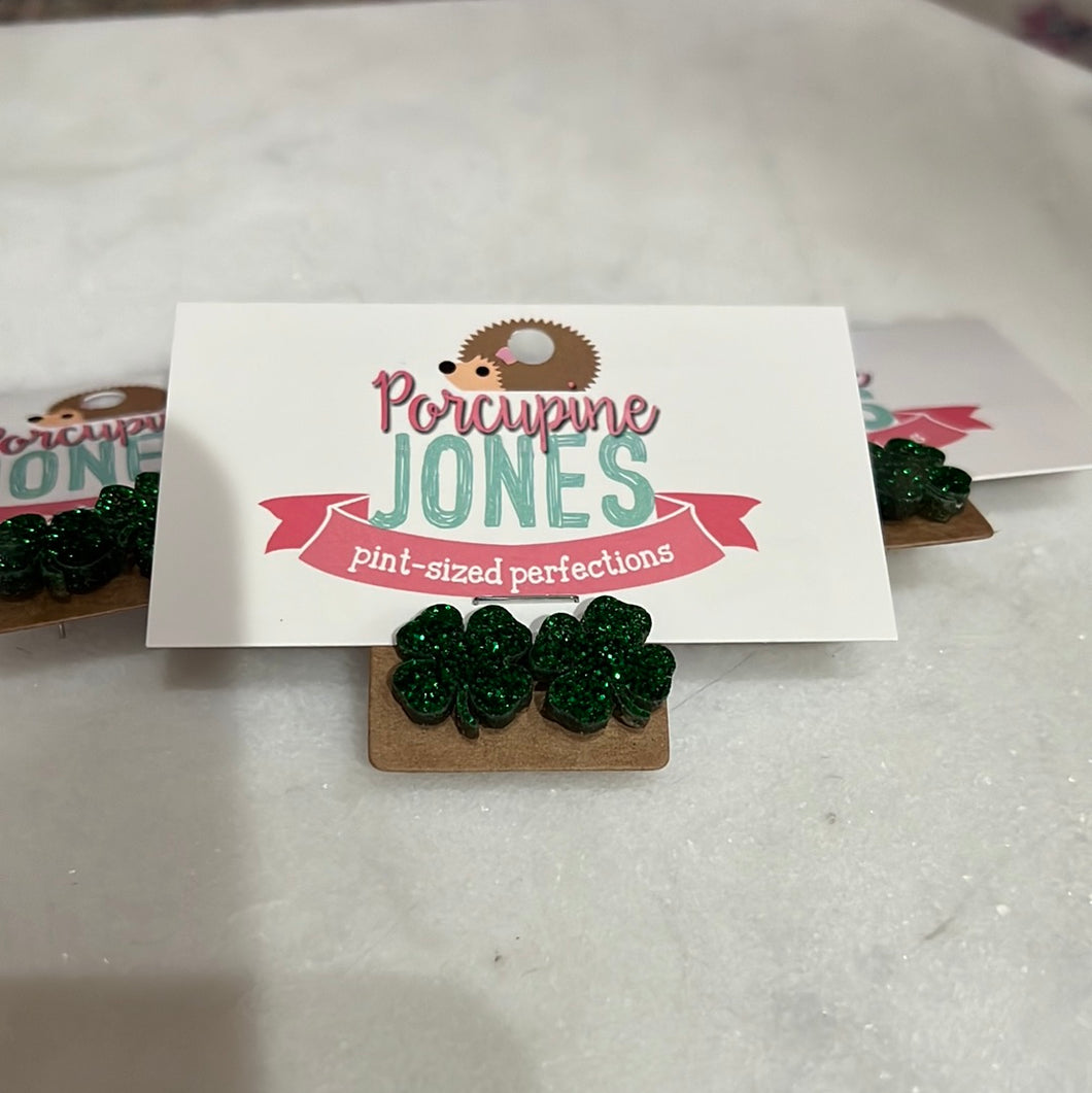 Shamrock Studs