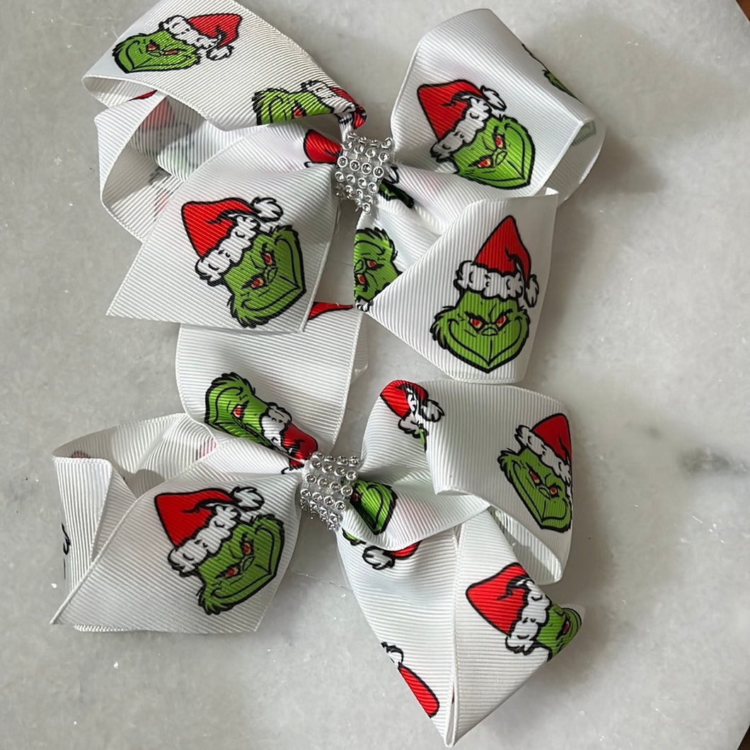 Grinch Bow