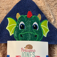 Load image into Gallery viewer, Dragon Hooded Towel
