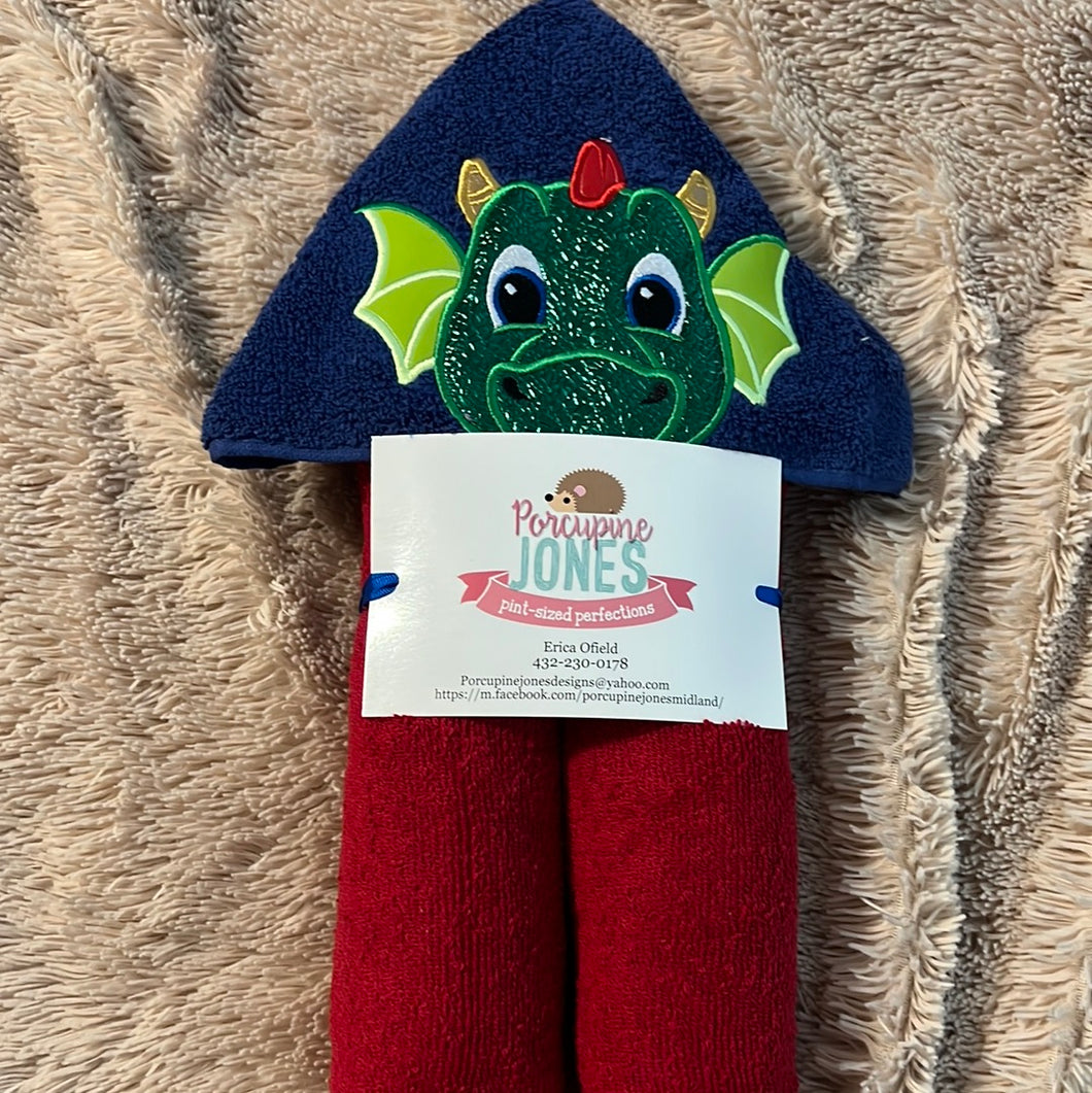 Dragon Hooded Towel