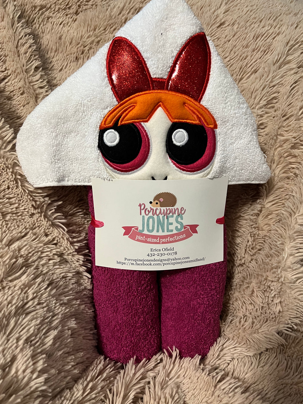 Blossom Hooded Towel