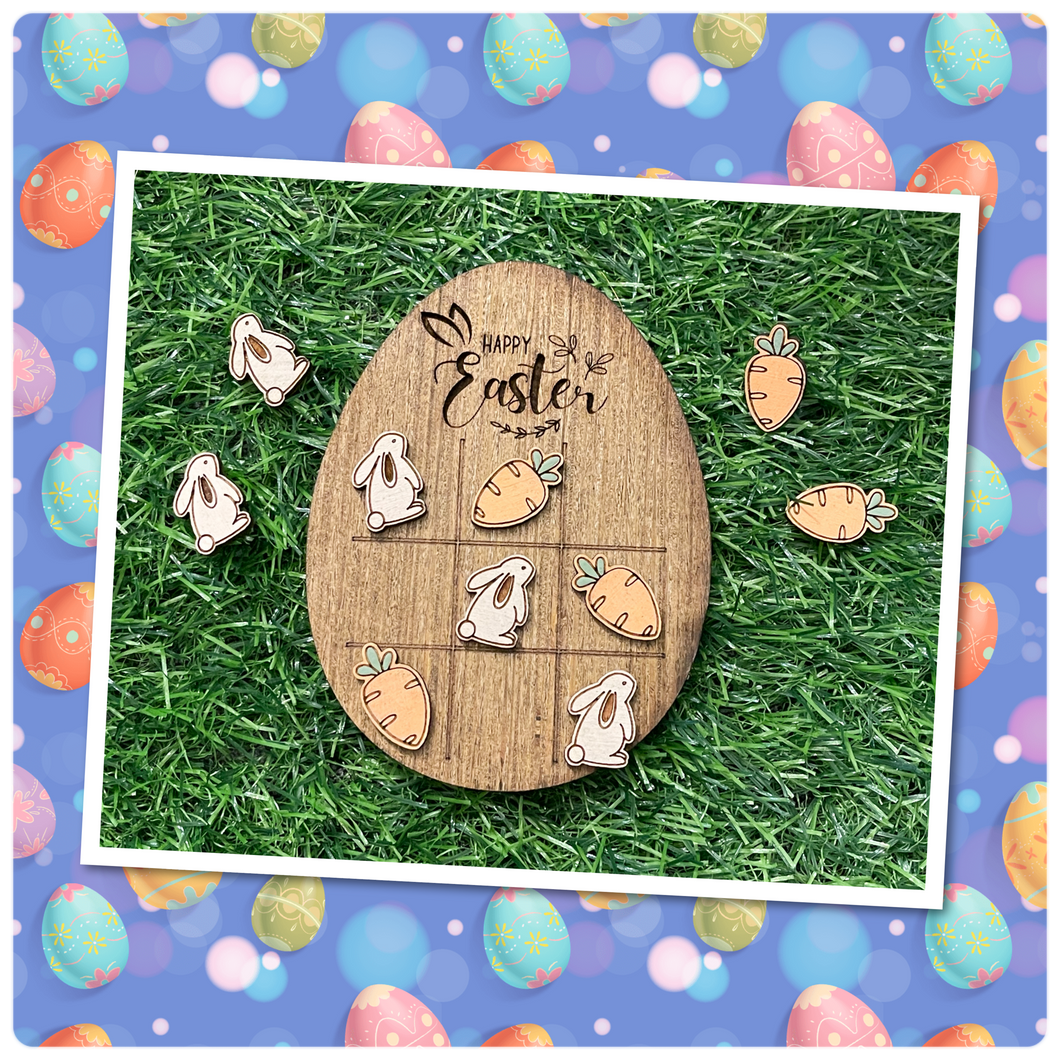 Easter Tic-Tac-Toe Board