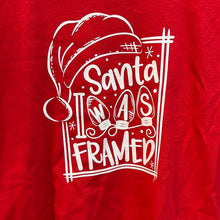 Load image into Gallery viewer, Santa/Framed T
