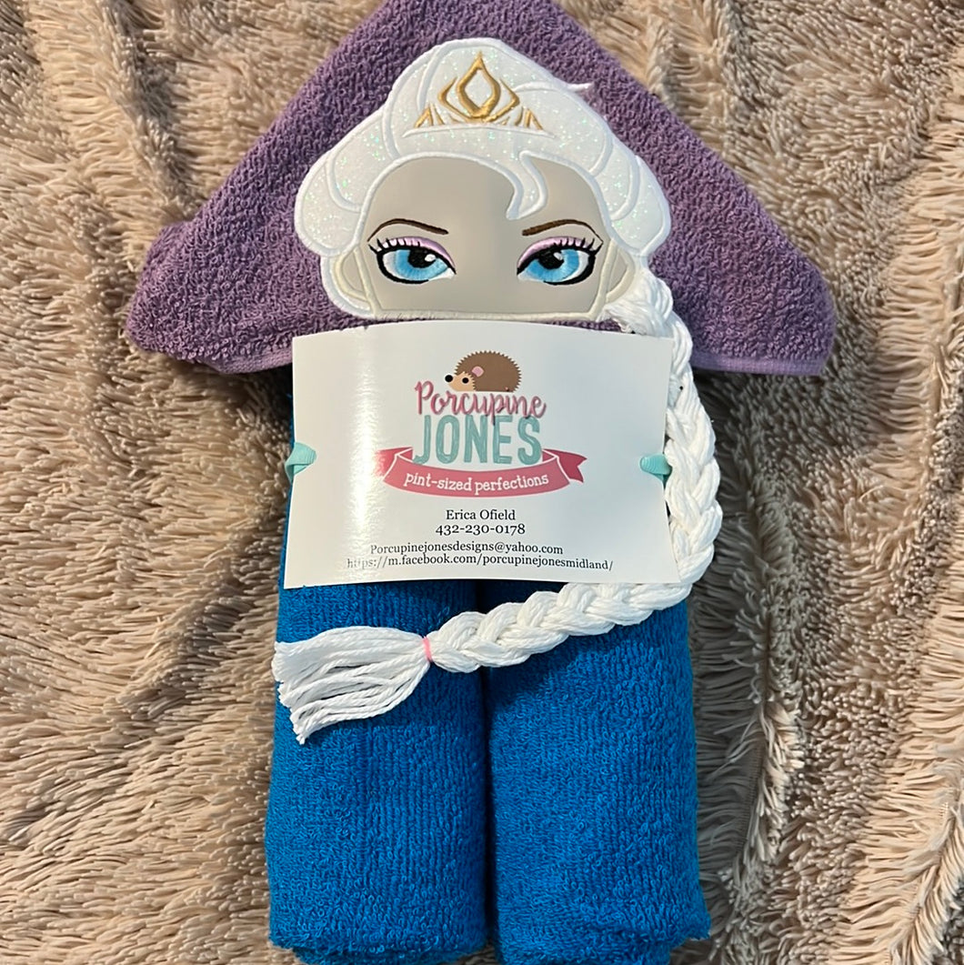 Elsa Hooded Towel