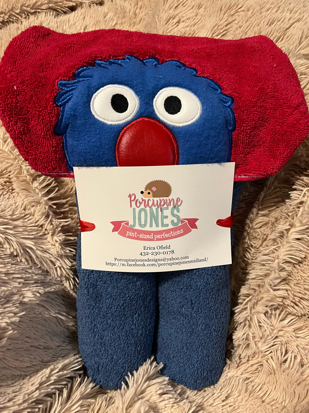 Grover Hooded Towel