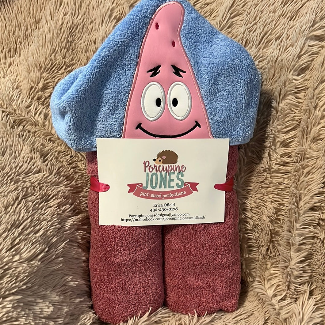 Patrick Star Hooded Towel