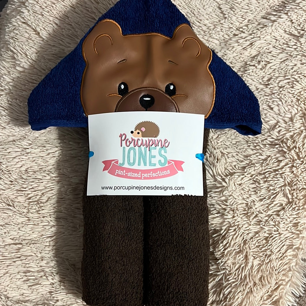 Baby Bear Hooded Towel