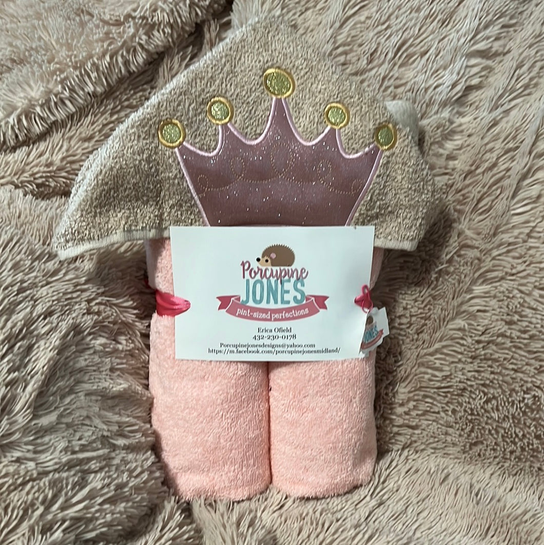 Tiara Hooded Towel