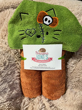 Load image into Gallery viewer, Zombie Hello Kitty Hooded Towel
