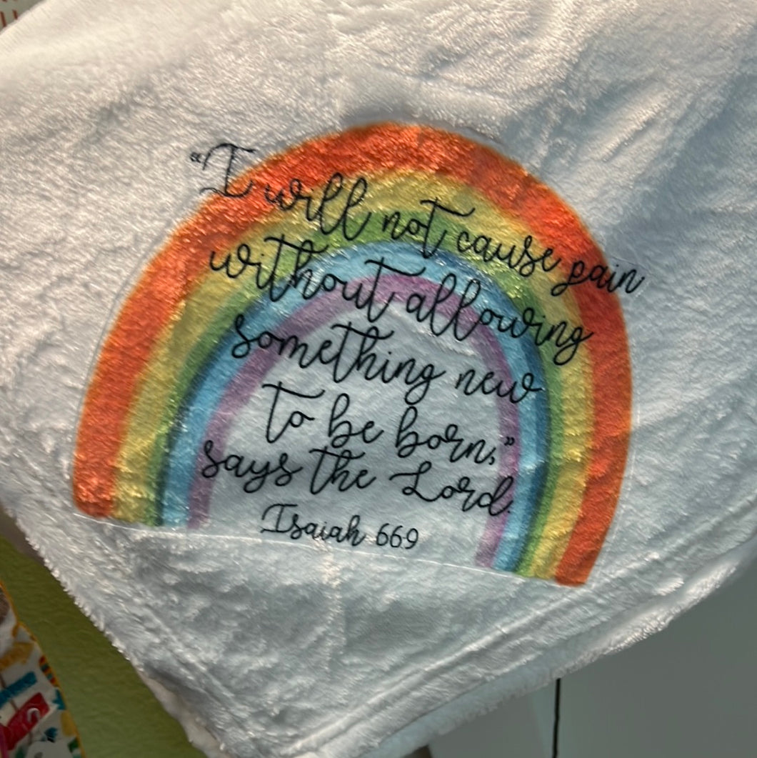Rainbow Baby Blanket